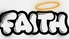FAITH Graffiti Spray Paint Logo